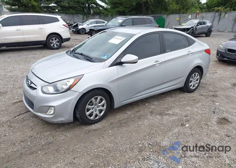 2013 Hyundai Accent Gls из США, поврежденный, VIN KMHCT4AE4DU285642